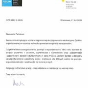 podziekowanie